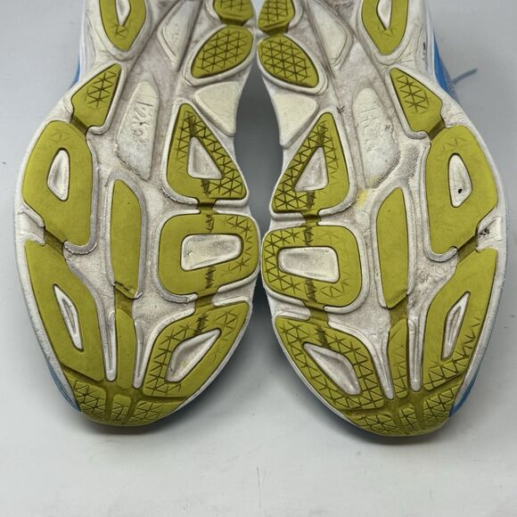 Hoka One One Bondi 8 Shoes Mens 12 D Blue Comfort Running Walking Sneakers FLAWS - Picture 14 of 16